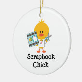 Scrapbook Chick Ornament (Links)