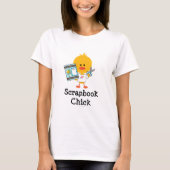 Scrapbook Chick T shirt (Voorkant)