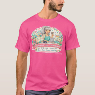 Scrapbook Expo Basic T-shirt 2026 Unisex Zwart