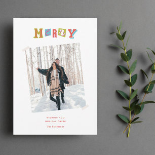 Scrapbook Herinneringen Kerstmis Feestdagenkaart