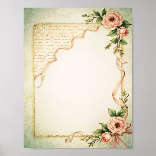 Scrapbook & Junk Journal Paper Digital Download Poster (Voorkant)