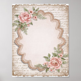 Scrapbook & Junk Journal Paper Digital Download Poster