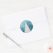 Scrapbook kerstboom stickers - Gepersonaliseerd (Envelop)