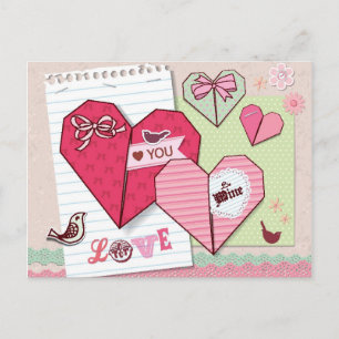 Scrapbook met Love Elements Briefkaart