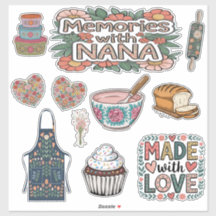 Scrapbook Nana Custom-Cut Vinyl Sticker