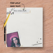 Scrapbook Notepad | Custom Photo & Name Gift Notitieblok