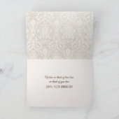 Scrapbook op Damask voor 50e Jubileum Kaart (Binnen)