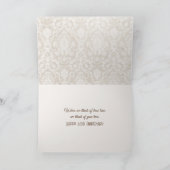 Scrapbook op Damask voor een 65e Jubileum Kaart (Binnen)