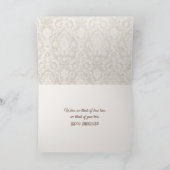 Scrapbook op Damask voor Jubileum Kaart (Binnen)