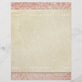 Scrapbook Pagina's  Franse Regency Lace Flyer