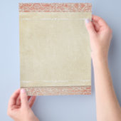 Scrapbook Pagina's Franse Regency Lace Flyer (Hand)