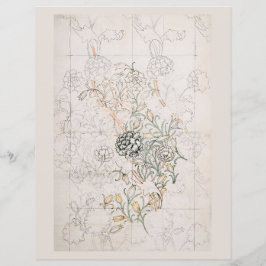 SCRAPBOOK PAPER : WILLIAM MORRIS : WILD TULIP