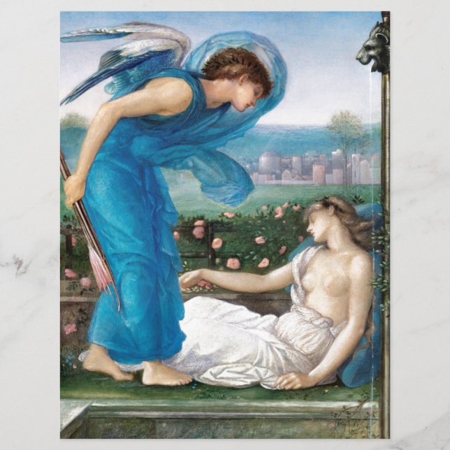 SCRAPBOOK PAPIER : B.B. JONES : CUPID AND PSYCHE (Voorkant)