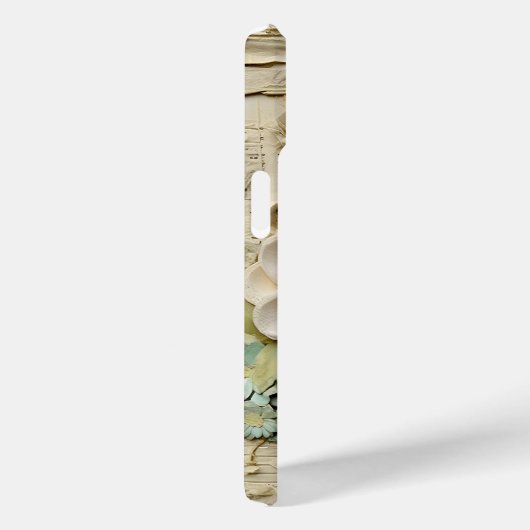 Scrapbook Papier Collage Floral 3D Case-Mate iPhone Case (Achterkant / Rechts)