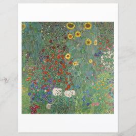SCRAPBOOK PAPIER : GUSTAV KLIMT : BOERDERIJ GARDEN