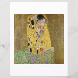 SCRAPBOOK PAPIER : GUSTAV KLIMT : DE KISS