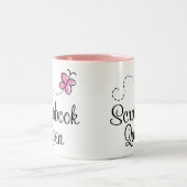 Scrapbook Queen Gift Tweekleurige Koffiemok (Center)