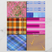 Scrapbook Sampler Bulk Scrapbook Paper Pages Flyer (Voorkant)