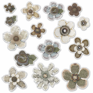  Scrapbook Stickers  Ephemera