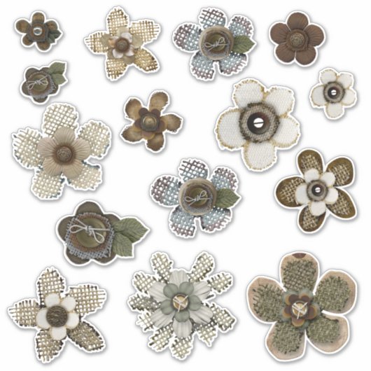  Scrapbook Stickers  Ephemera (Voorkant)