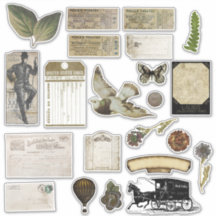  Scrapbook Stickers  Ephemera