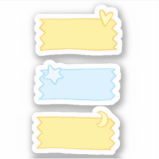 Scrapbook Stickers Planner Schattige (Voorkant)