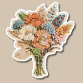 Scrapbook Stijl Boheemse Waterdicht Sticker