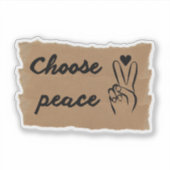 Scrapbook Stijl Motivatie Citat Stickers (Voorkant)