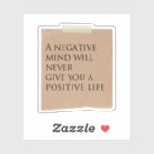 Scrapbook Stijl Motivatie Citat Stickers (Vel)
