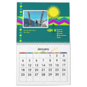 Scrapbook Style Family Photo Elk jaar Agenda Kalender (Jan 2026)