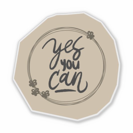 Scrapbook Style Motivation Quote Stickers (Voorkant)