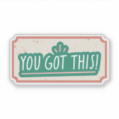 Scrapbook Style Motivation Quote Stickers (Voorkant)