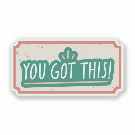 Scrapbook Style Motivation Quote Stickers (Voorkant)