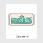 Scrapbook Style Motivation Quote Stickers (Vel)