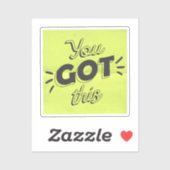 Scrapbook Style Motivation Quote Stickers (Vel)