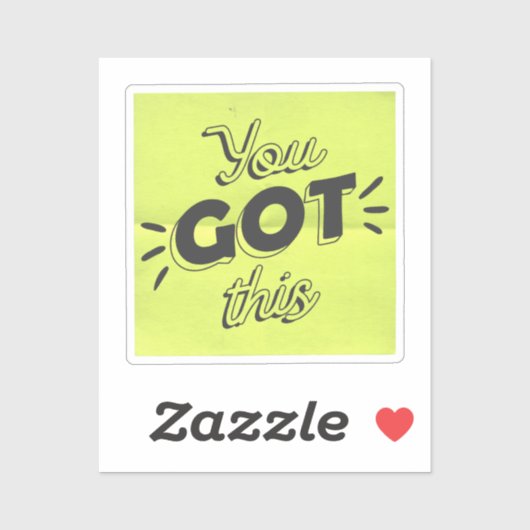 Scrapbook Style Motivation Quote Stickers (Vel)