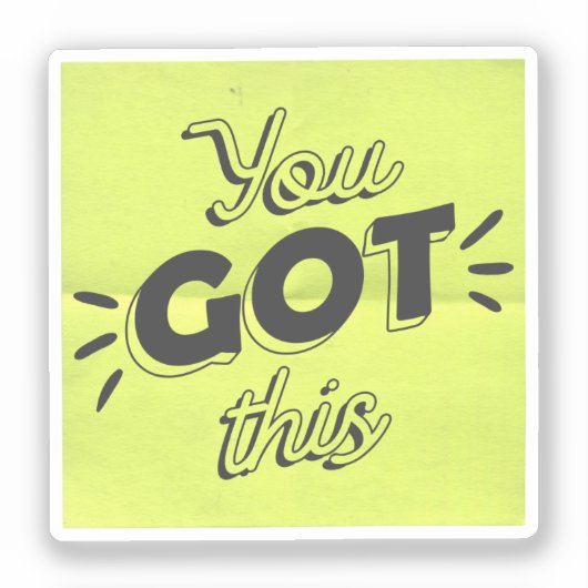 Scrapbook Style Motivation Quote Stickers (Voorkant)