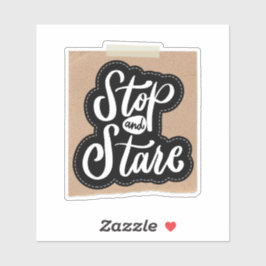 Scrapbook Style Motivation Quote Stickers