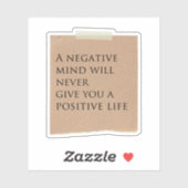 Scrapbook Style Motivation Quote Stickers (Vel)