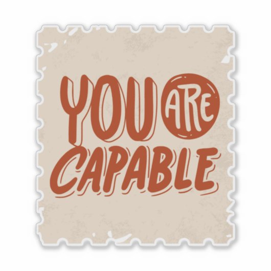 Scrapbook Style Motivation Quote Stickers (Voorkant)