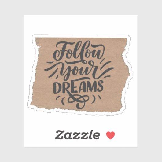 Scrapbook Style Motivation Quote Stickers (Vel)