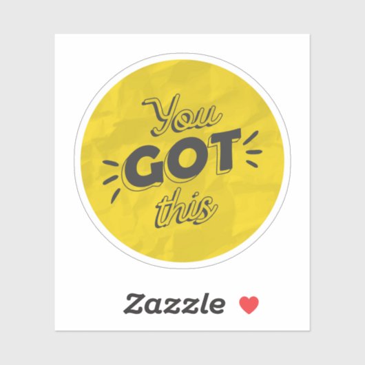 Scrapbook Style Motivation Quote Stickers (Vel)