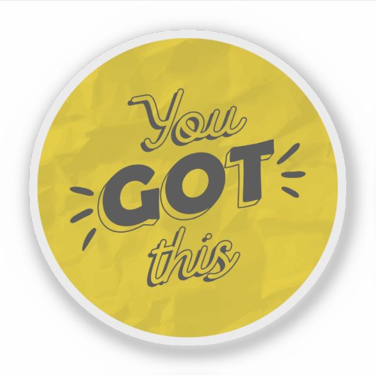 Scrapbook Style Motivation Quote Stickers (Voorkant)