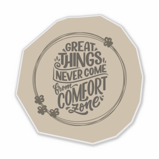 Scrapbook Style Motivation Quote Stickers (Voorkant)