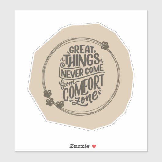 Scrapbook Style Motivation Quote Stickers (Vel)