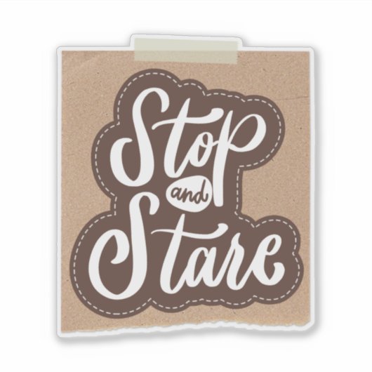 Scrapbook Style Motivation Quote Stickers (Voorkant)