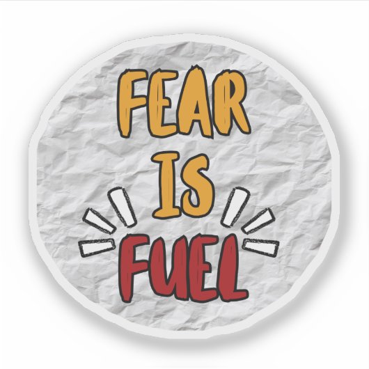 Scrapbook Style Motivation Quote Stickers (Voorkant)