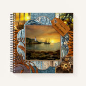 Scrapbook Style Photo Bullet Journal Notitieboek (Voorkant)