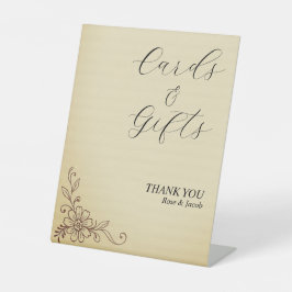  Scrapbook Trouwkaarten & Geschenken Teken Reclamebord Met Voetstuk