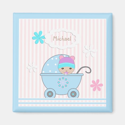 Scrapbook voor jongen magneet (Voorkant)